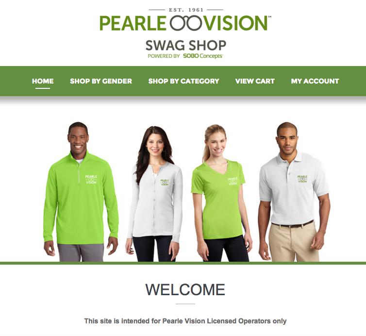 Case Study Pearle Vision Custom Internal Ordering Site on soboconcepts.com