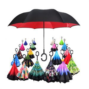 custom umbrellas inverted