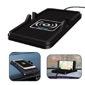 tech swag wireless charging car pad