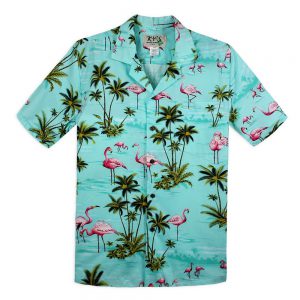 hawaiian shirts flamingos