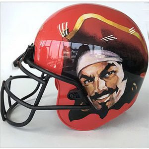 custom football helmet