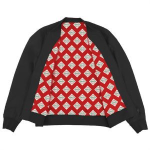 winter apparel bomber jacket